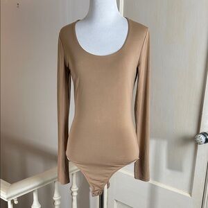 EXPRESS • Body Contour Long Sleeve Bodysuit